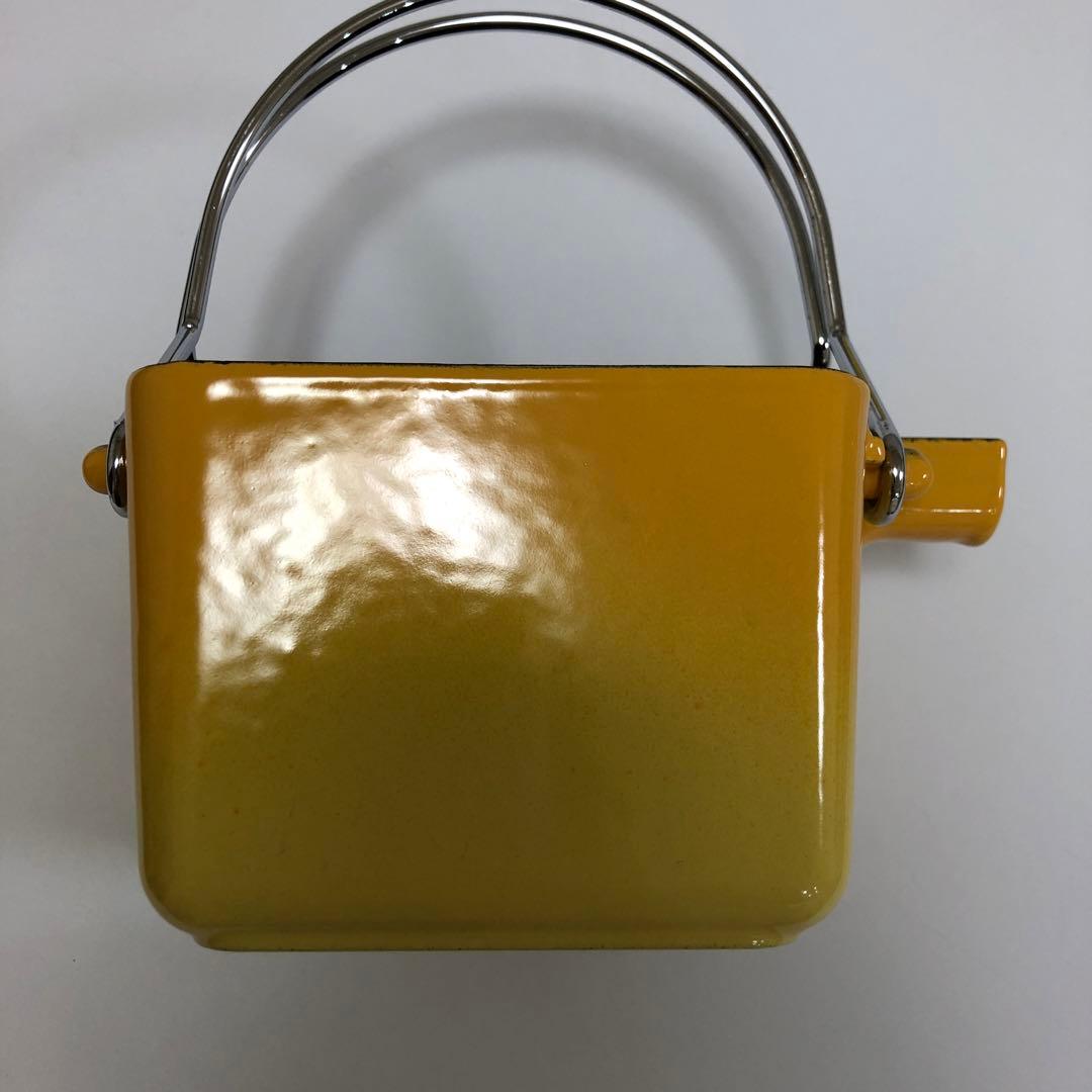 ストウブ　スクエア　ケトル　ティーポット　レモン