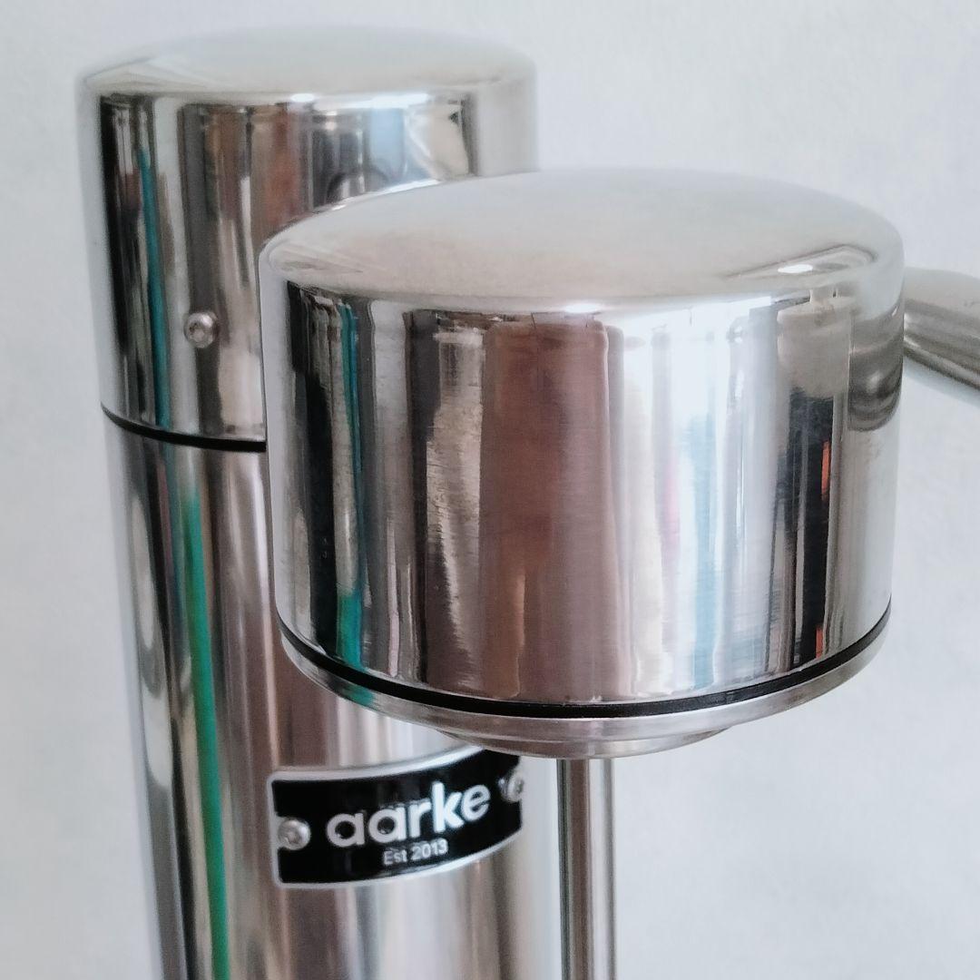 【説明書あり】アールケ　カーボネーター3 AARKE シルバー　719
