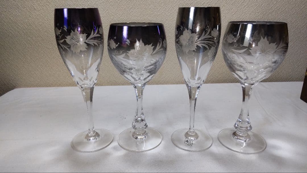 オリジナルワインカクテルグラスセット。