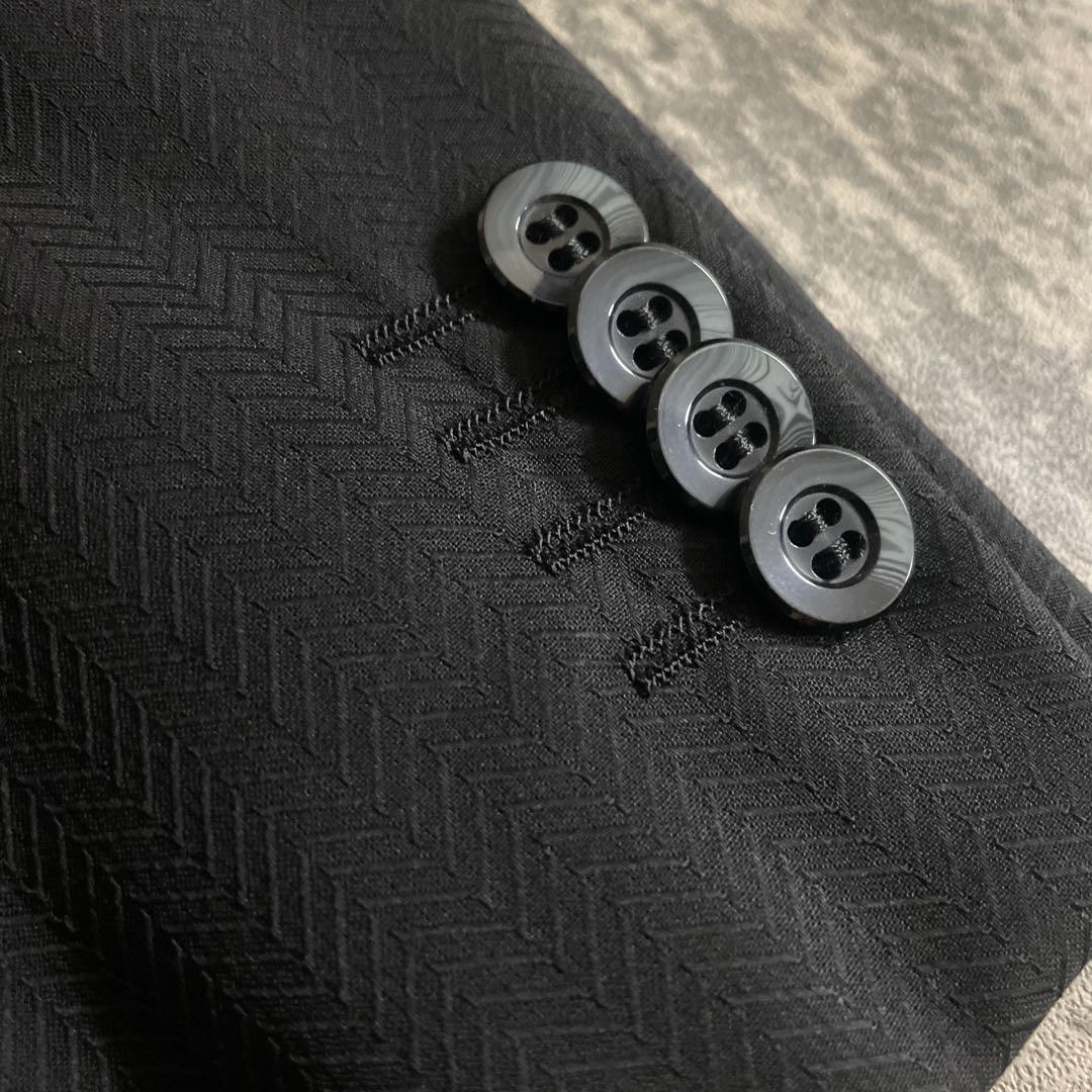 極美品 極上ウール Christian Dior ネクタイ 蛇柄 ダブルスーツ