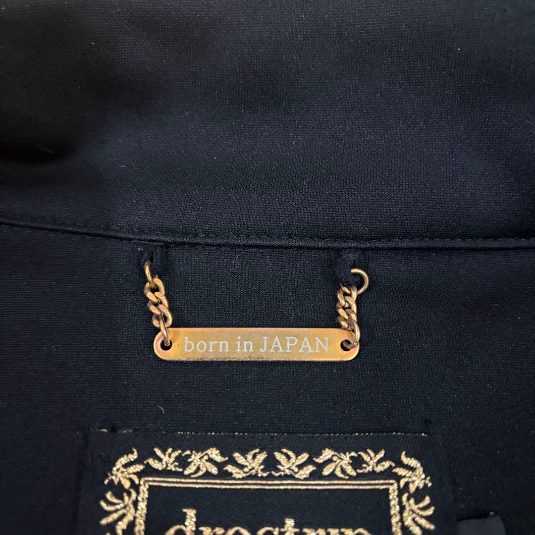 【美品】ドレストリップ 百式ジャージ 刺繍トラックジャケット 1 黒×金