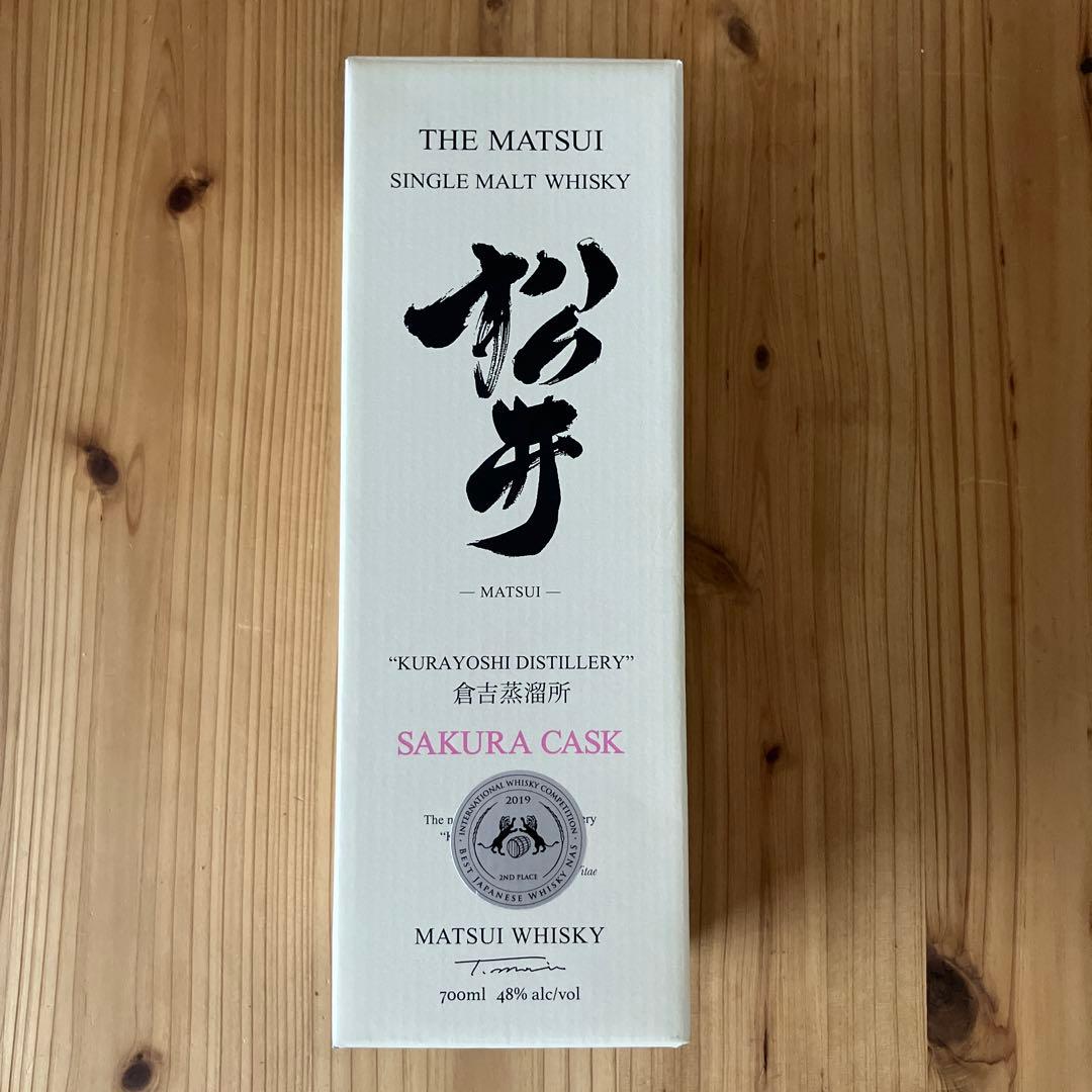 倉吉蒸留所 松井 シングルモルト サクラカスク