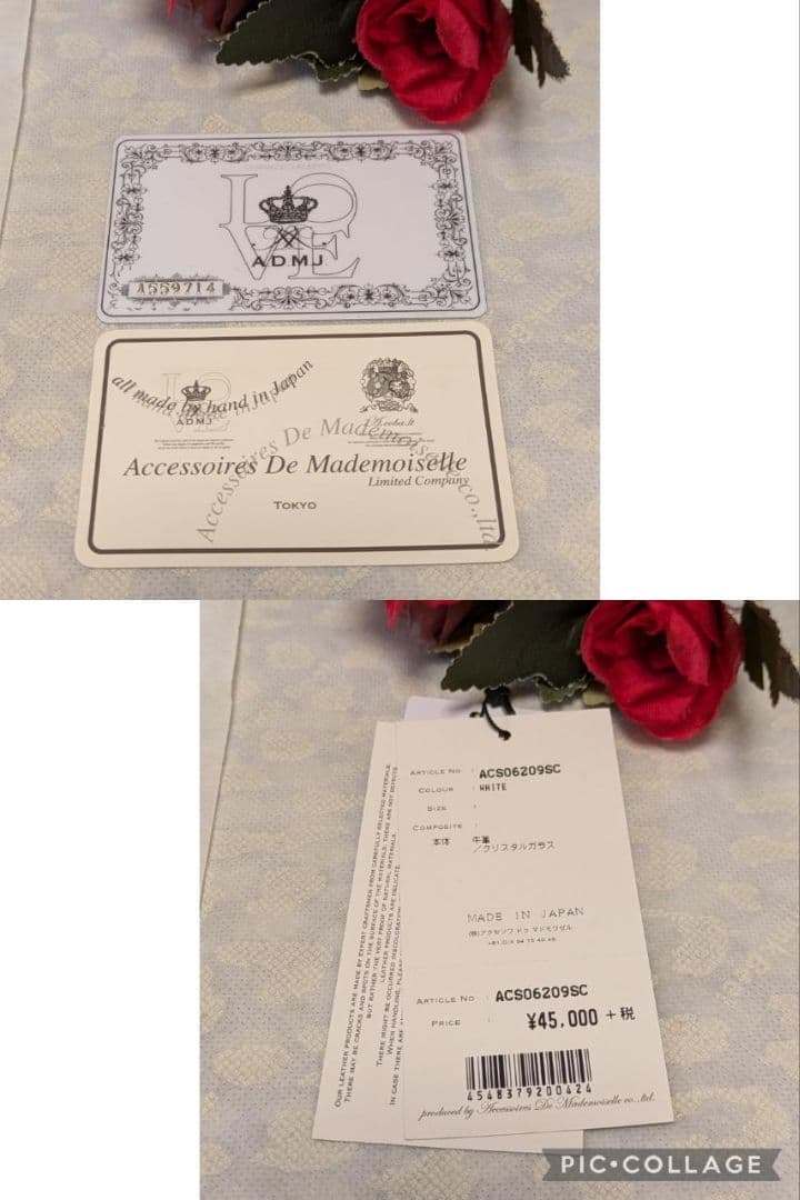 【新品】ADMJ　❤️牛革 カラーグラデーション Lジップウォレット❤️