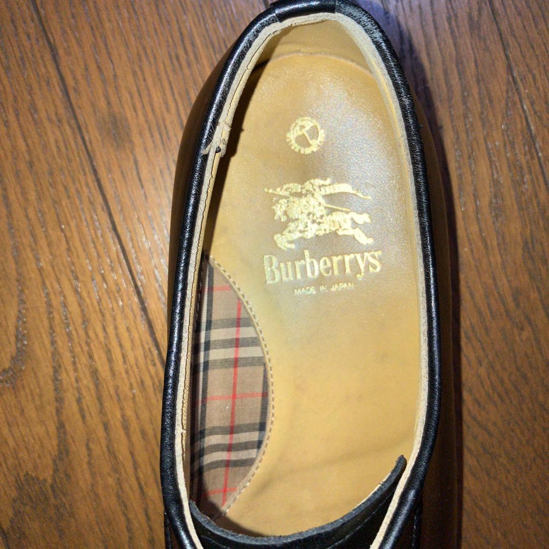 美品BURBERRY バーバリー 革靴 ドレスシューズ ノバチェック25㎝