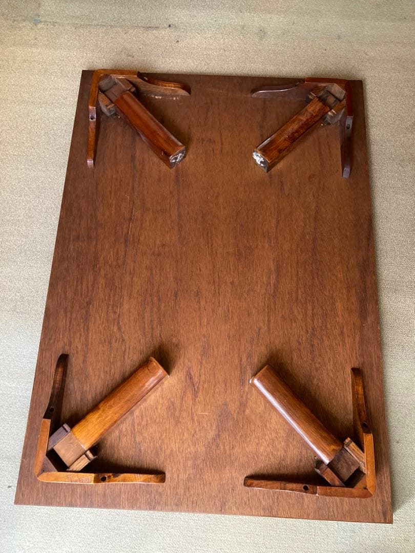 n*0様 【アンティーク】折れ脚テーブル 書写机 折り畳み机 ちゃぶ台 お稽古机