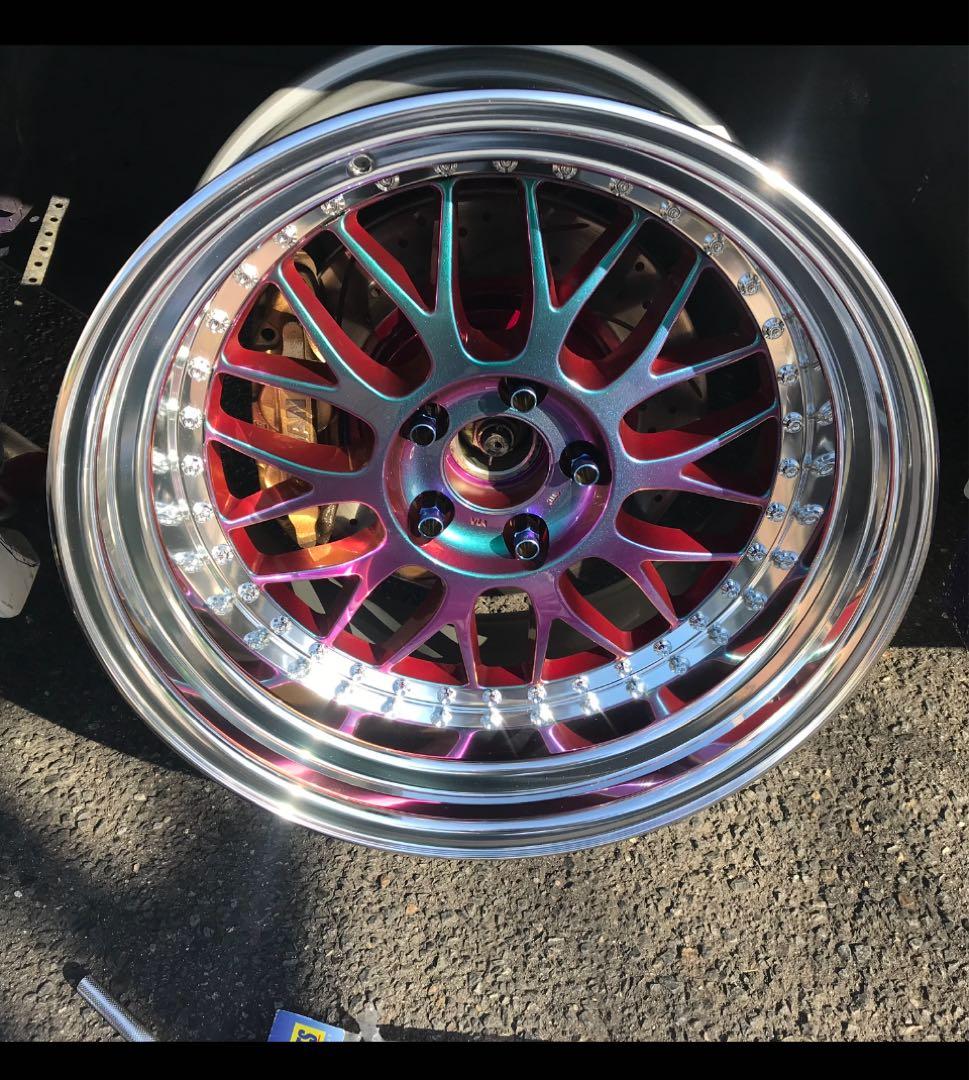 R*7様 workマイスターM13p アステリズムレッド 18インチ 2本のみ。