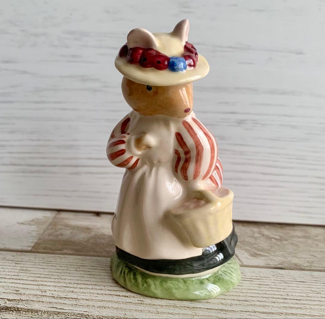 もりねずみだんしゃく夫妻 フィギュリン ブランブリーヘッジ 置物