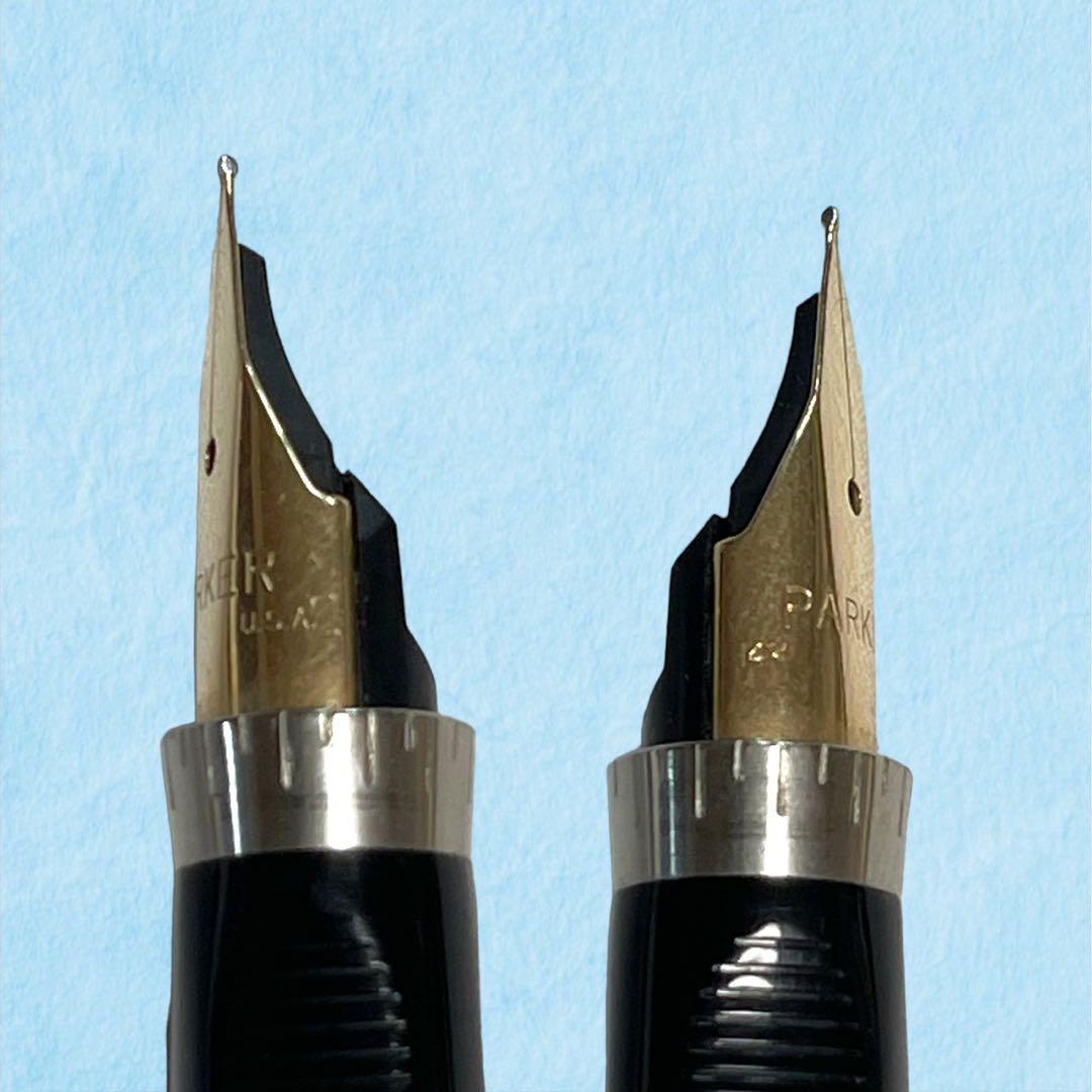 ★貴重！PARKER パーカー 万年筆　#75 スターリングシルバーシズレ