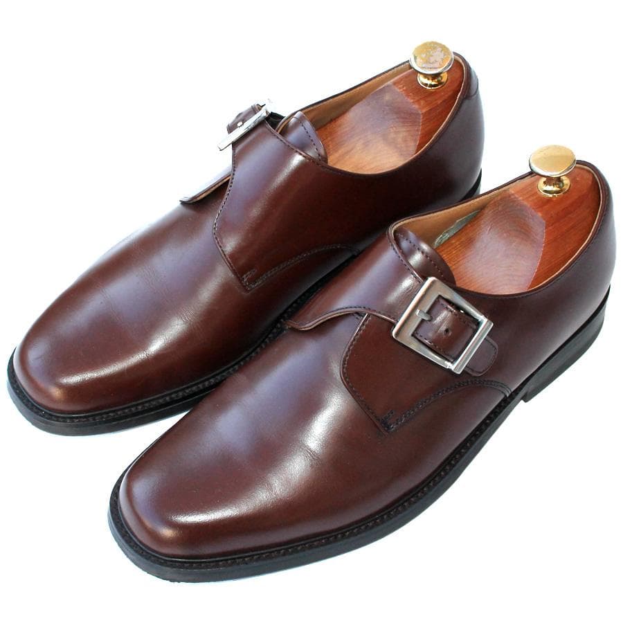 REGAL リーガル モンクストラップ ドレスシューズ ビジネス ブラウン