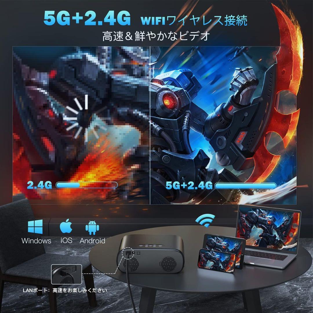 【訳あり価格✨️】プロジェクター 4K 高輝度1080P オートフォーカス