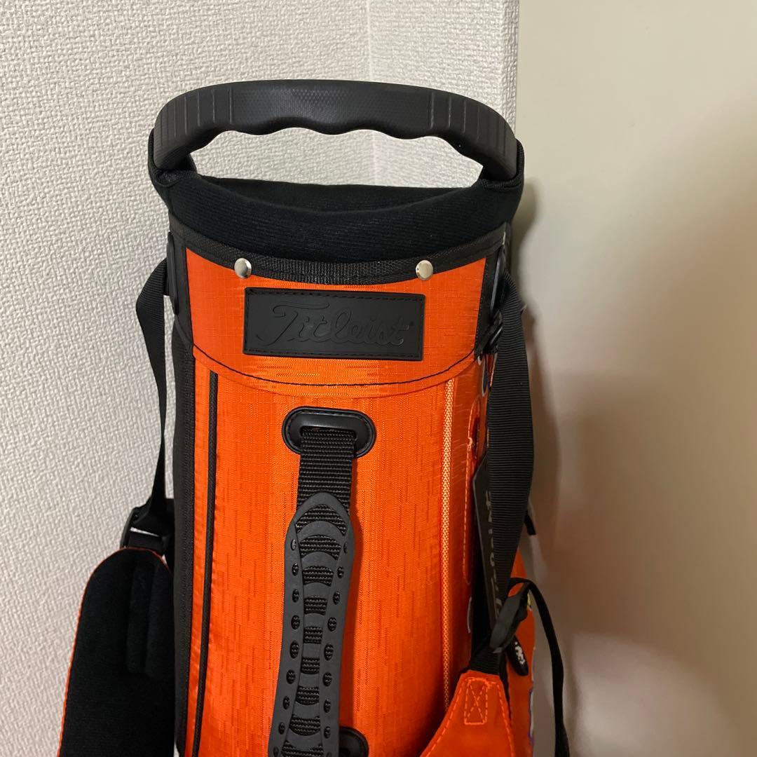 スコッティキャメロン　キャディバッグ　スタンド式　オレンジ