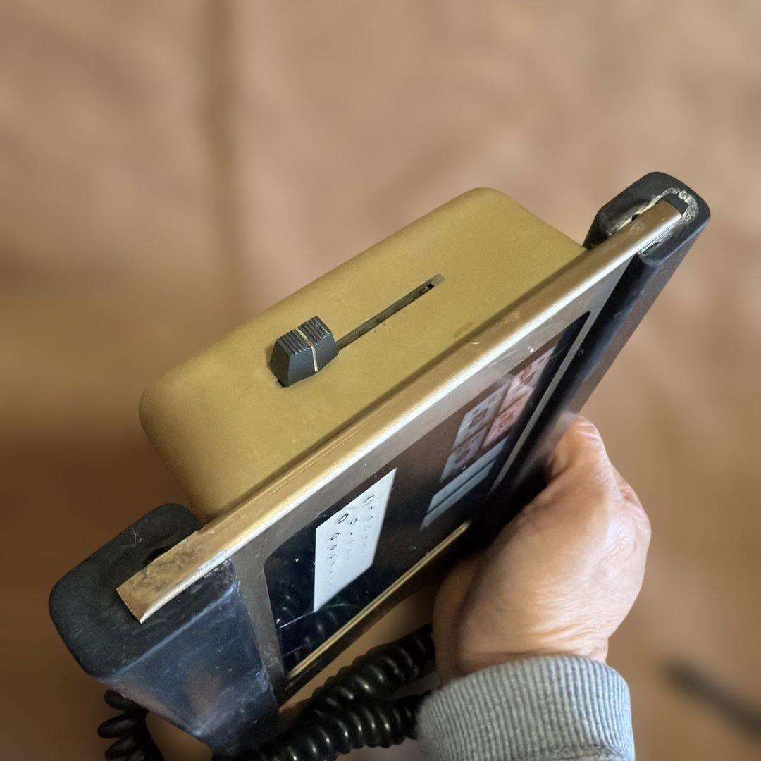 現状　昭和レトロ品 老眼視力検査器　HOYA OPTOPROX Essilor