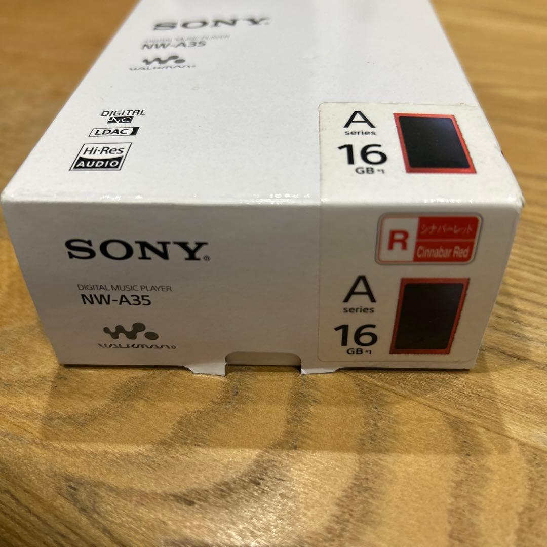 SONY WALKMAN NW-A35 Aseries 16GB シナバーレッド