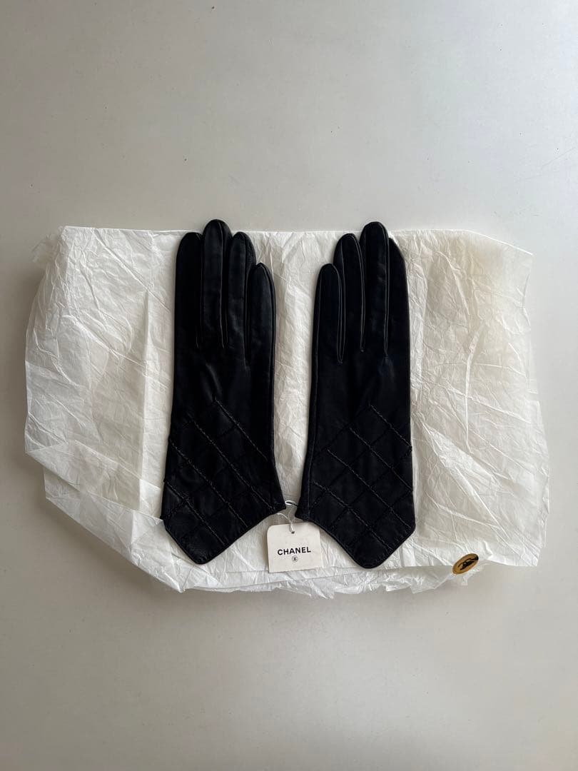 小物 1988 CHANEL MATELASSE GLOVE