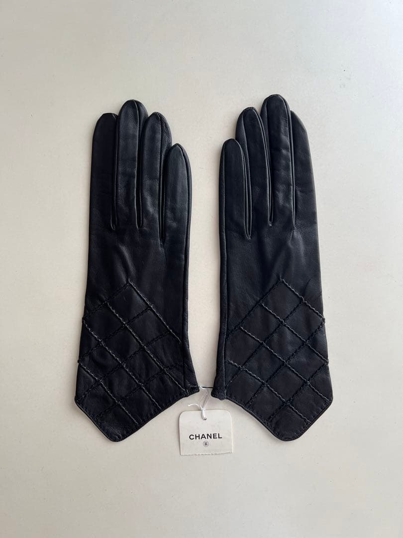 小物 1988 CHANEL MATELASSE GLOVE