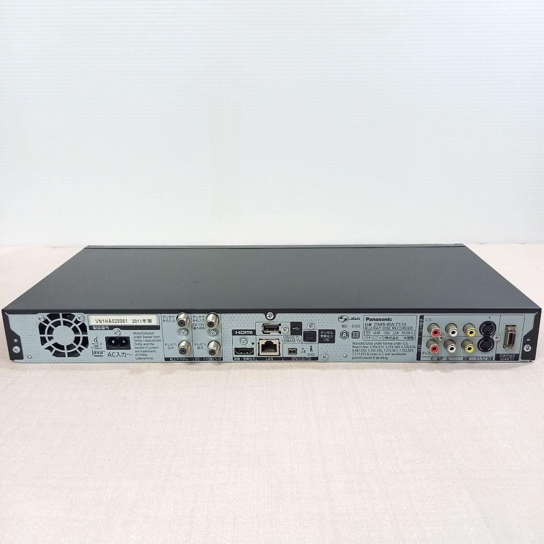 Panasonic 500GB BDレコーダー DMR-BWT510 11年製