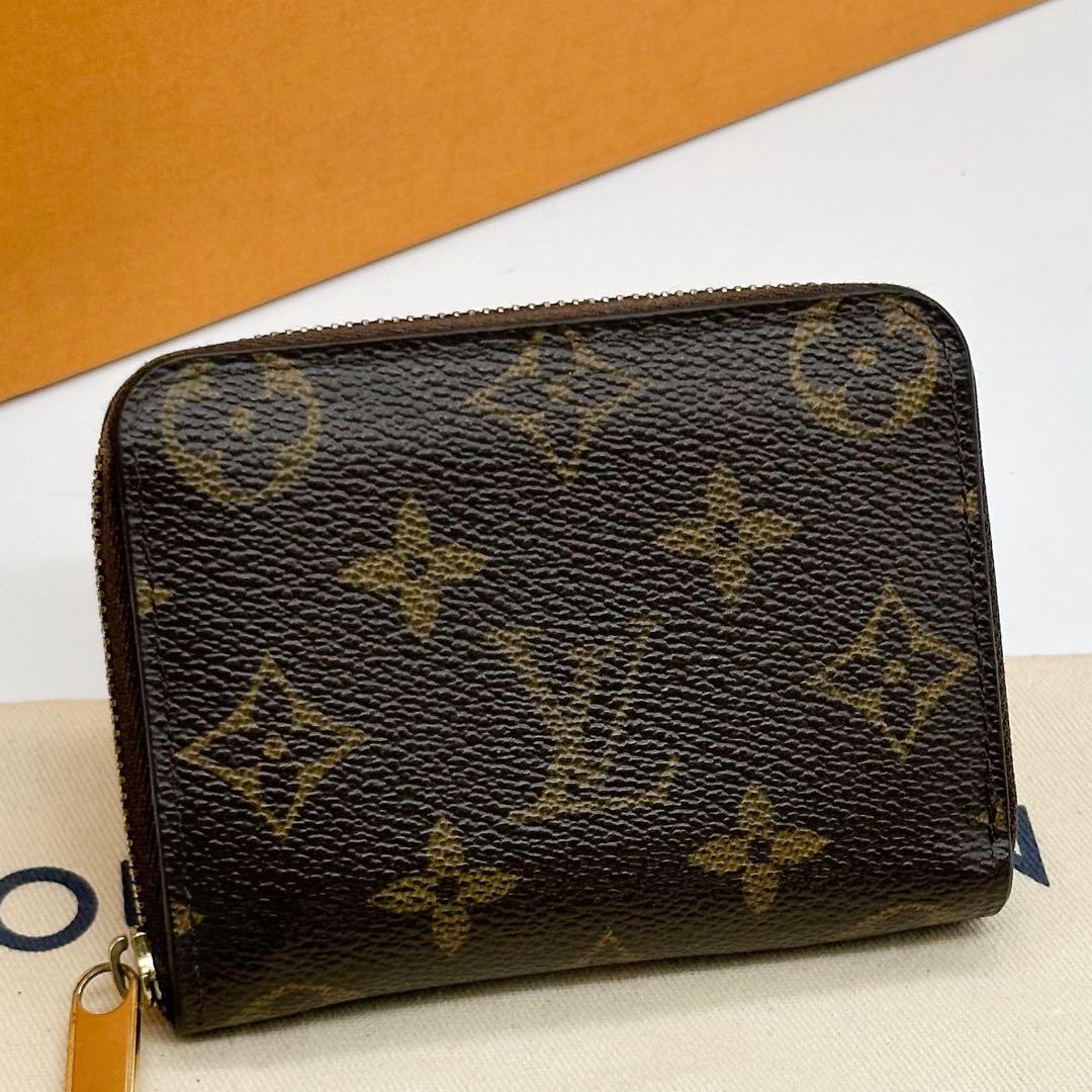 ルイヴィトン ジッピーパース モノグラム ブラウン コンパクト ミニ