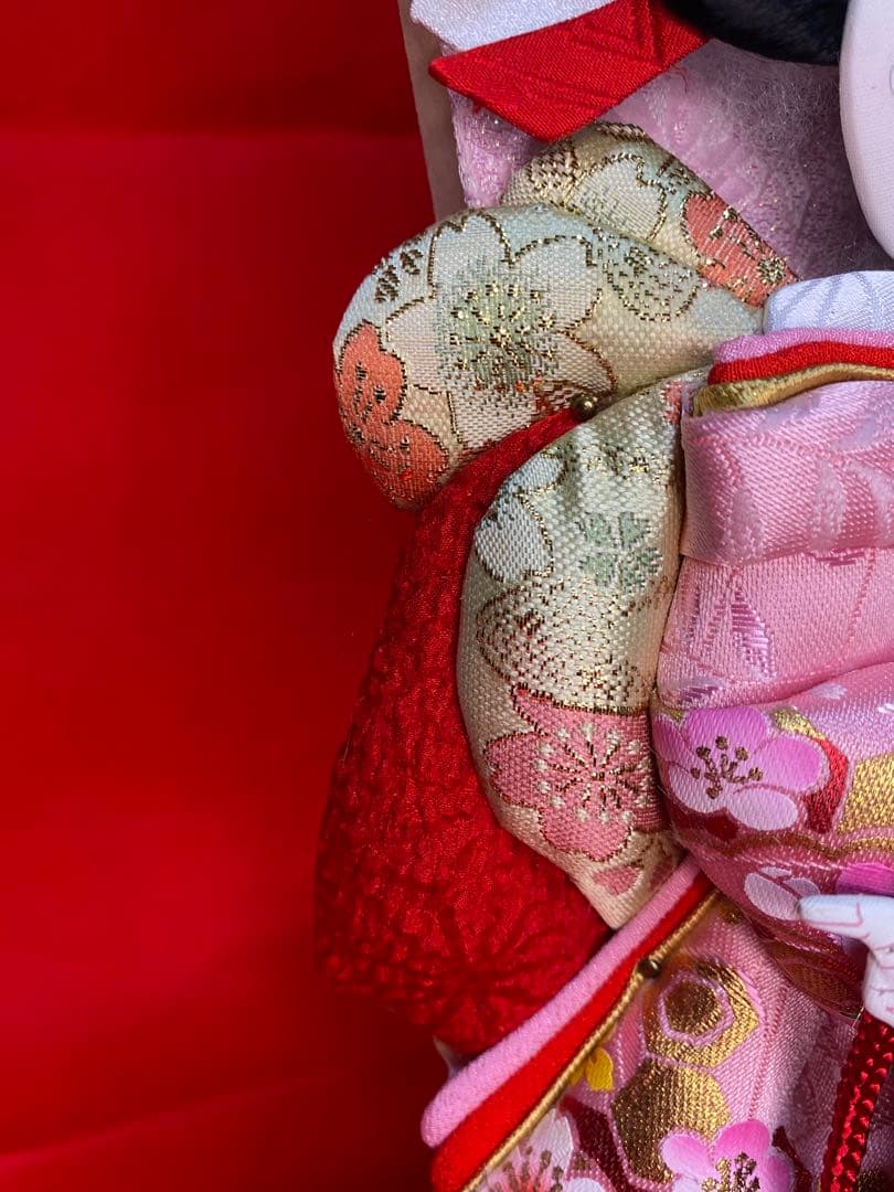 羽子板　六角ガラスケース８号・サイズ間口約３０×奥行約２１×高さ約４０㎝