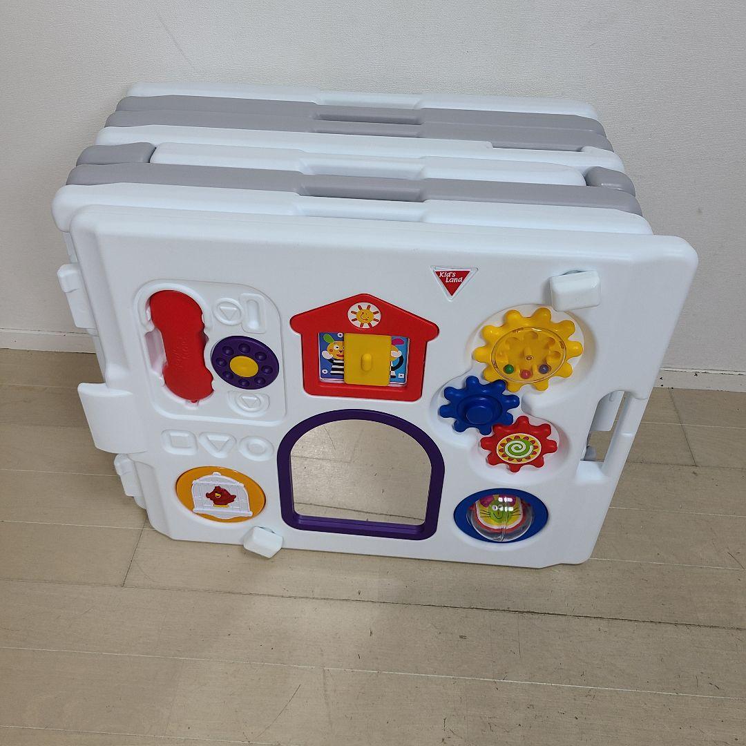 た*む様 超美品　ミュージカルキッズランド　ベビーサークル　ベビーフェンス