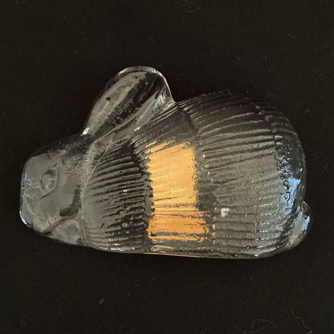 Lisa Larson /リサラーソン ロイヤルクローナ　ガラスオブジェ うさぎ