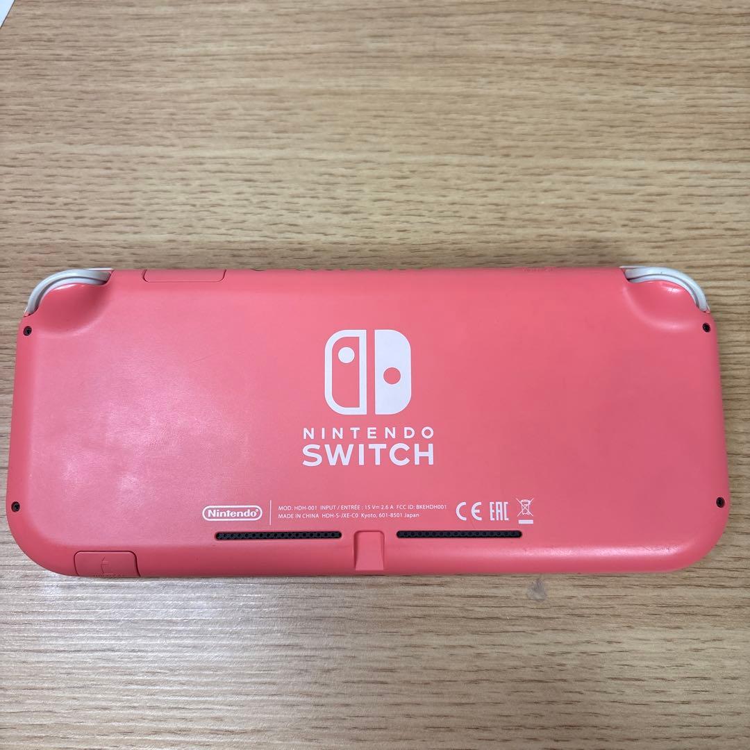 む*に様 Nintendo Switch Lite ピンク 充電器付き