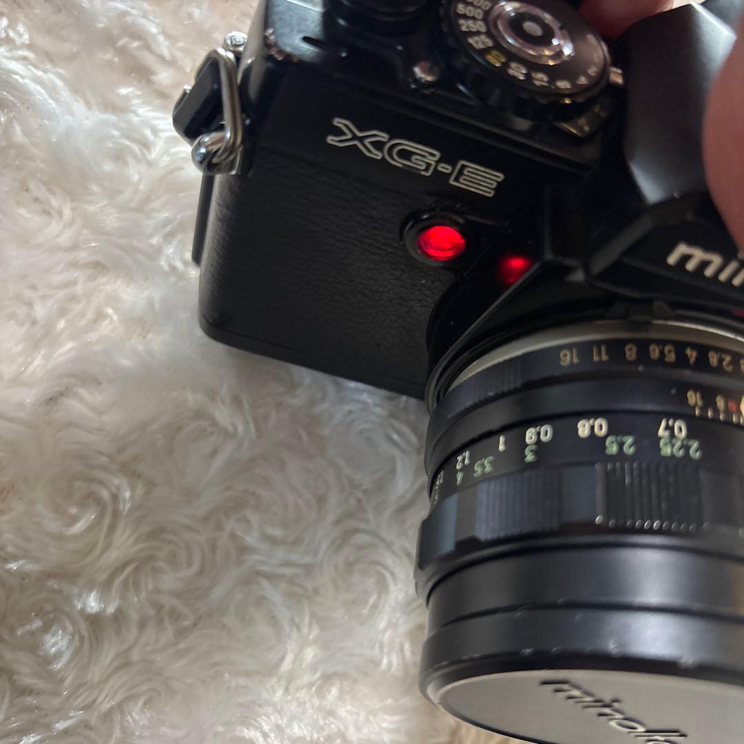 ミノルタ　XG-E ブラックボディ
