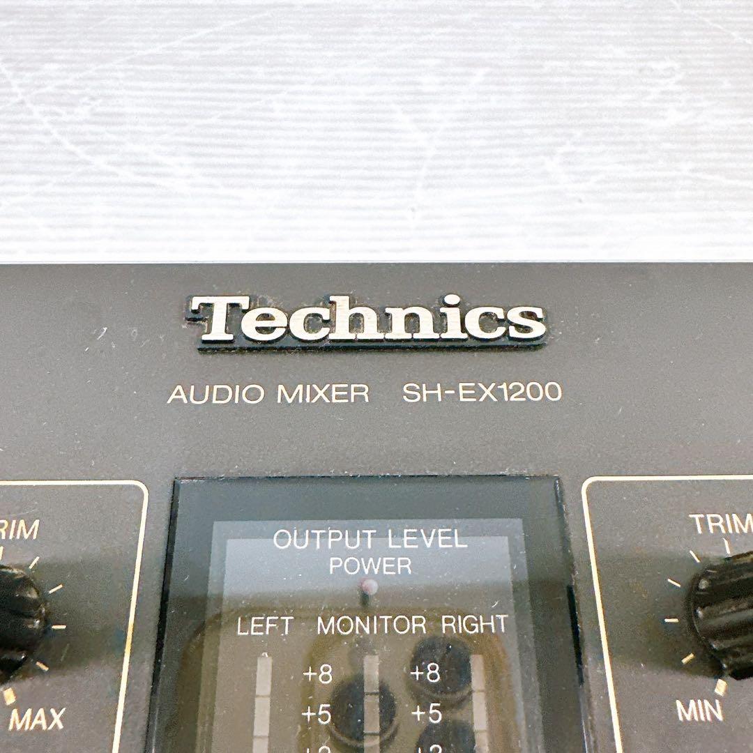 【美品】Technics SH-EX1200 ミキサー テクニクス DJ機器