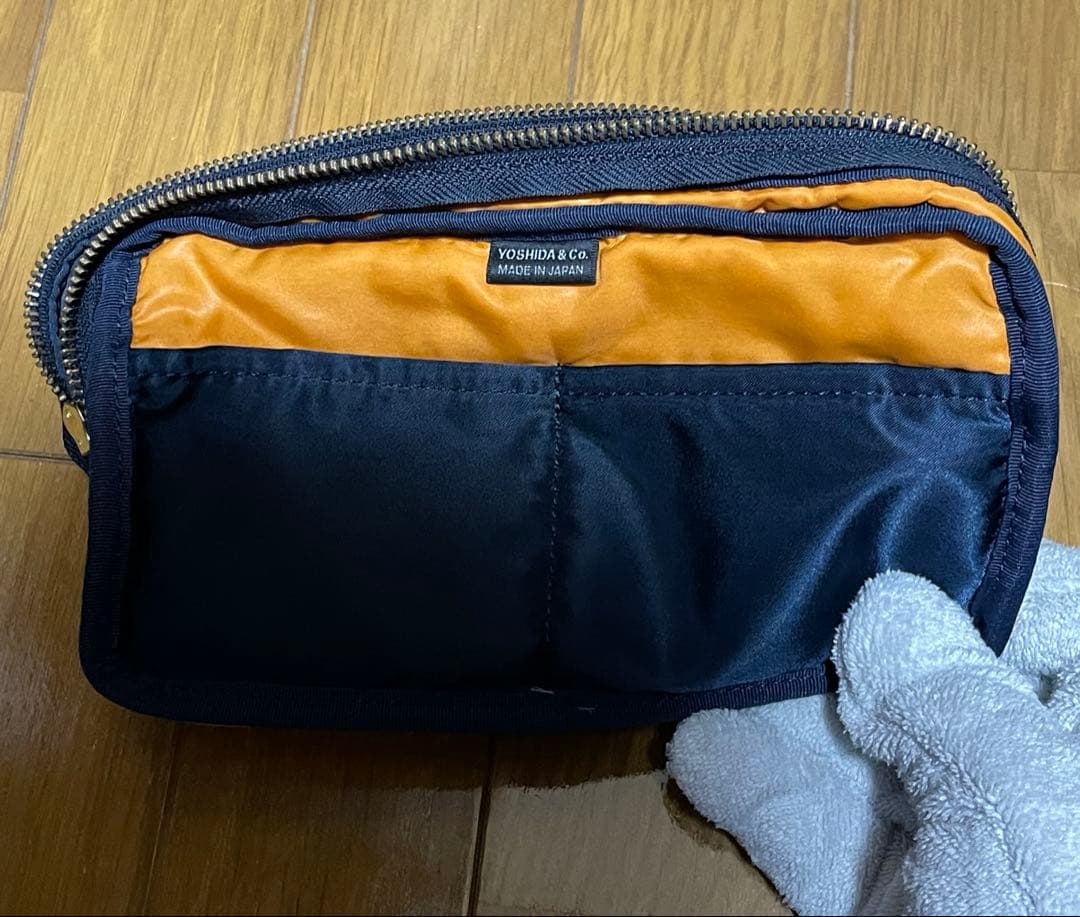 ジ*ル様 PORTER TANKER POUCH 622-77327 アイアンブ