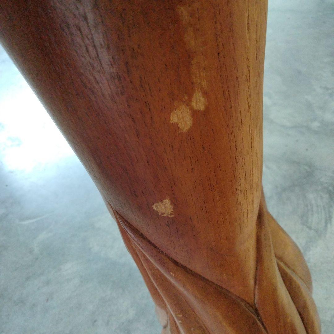 大型　アジアン　エレガント　木彫りの裸婦像　170cm