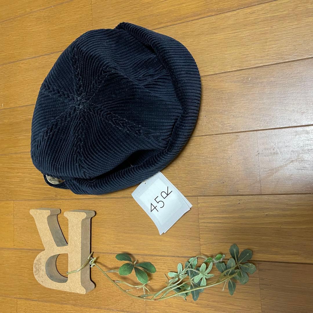 45R 新品 カタログ掲載 コーデュロイ 帽子 ハット 45rpm ユニセックス