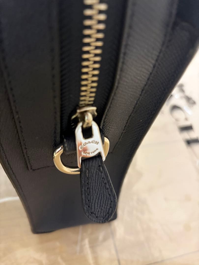 【1/12まで】COACH ネイビー ビジネスバッグ