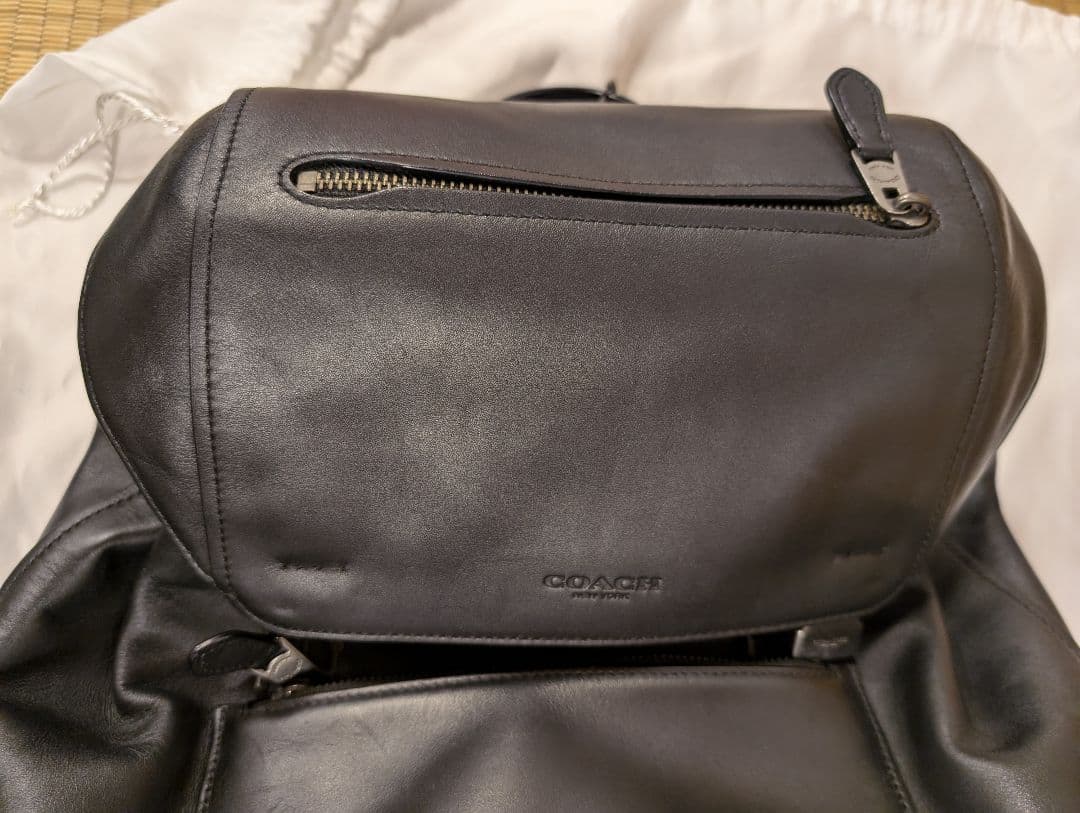 COACH レザー バックパック