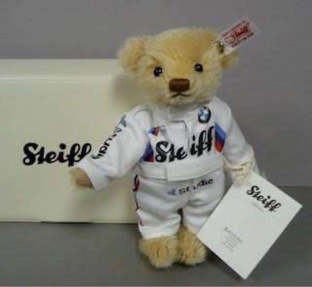 【新品未開封】Steiff シュタイフBMWチーム テディベア 18cm