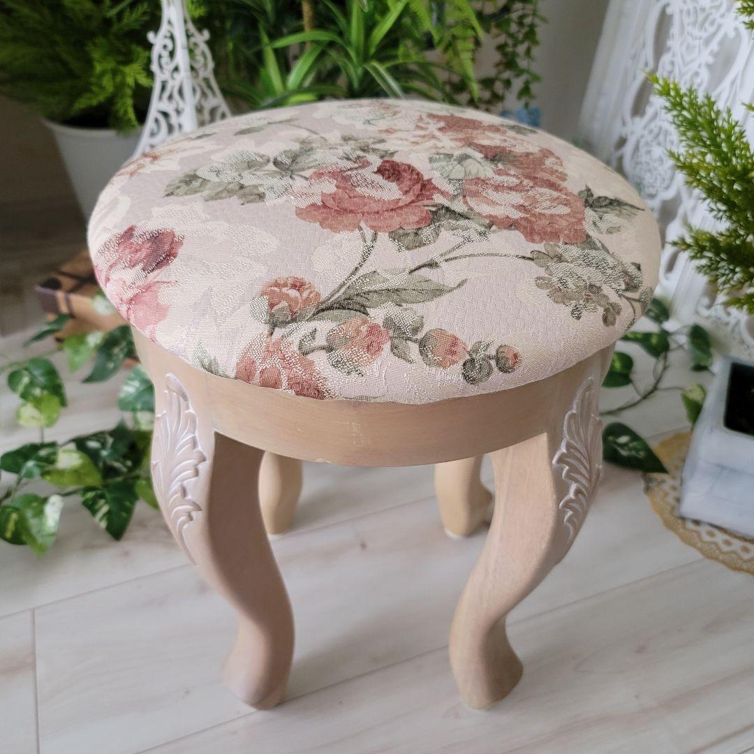 ウエストハウスギャラリー　ねこ脚　ドレッサー　スツール　ロココ調