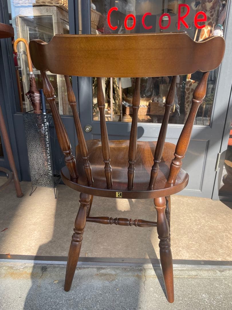 B7097【キツツキ】 ウィンザーチェア ダイニングチェア