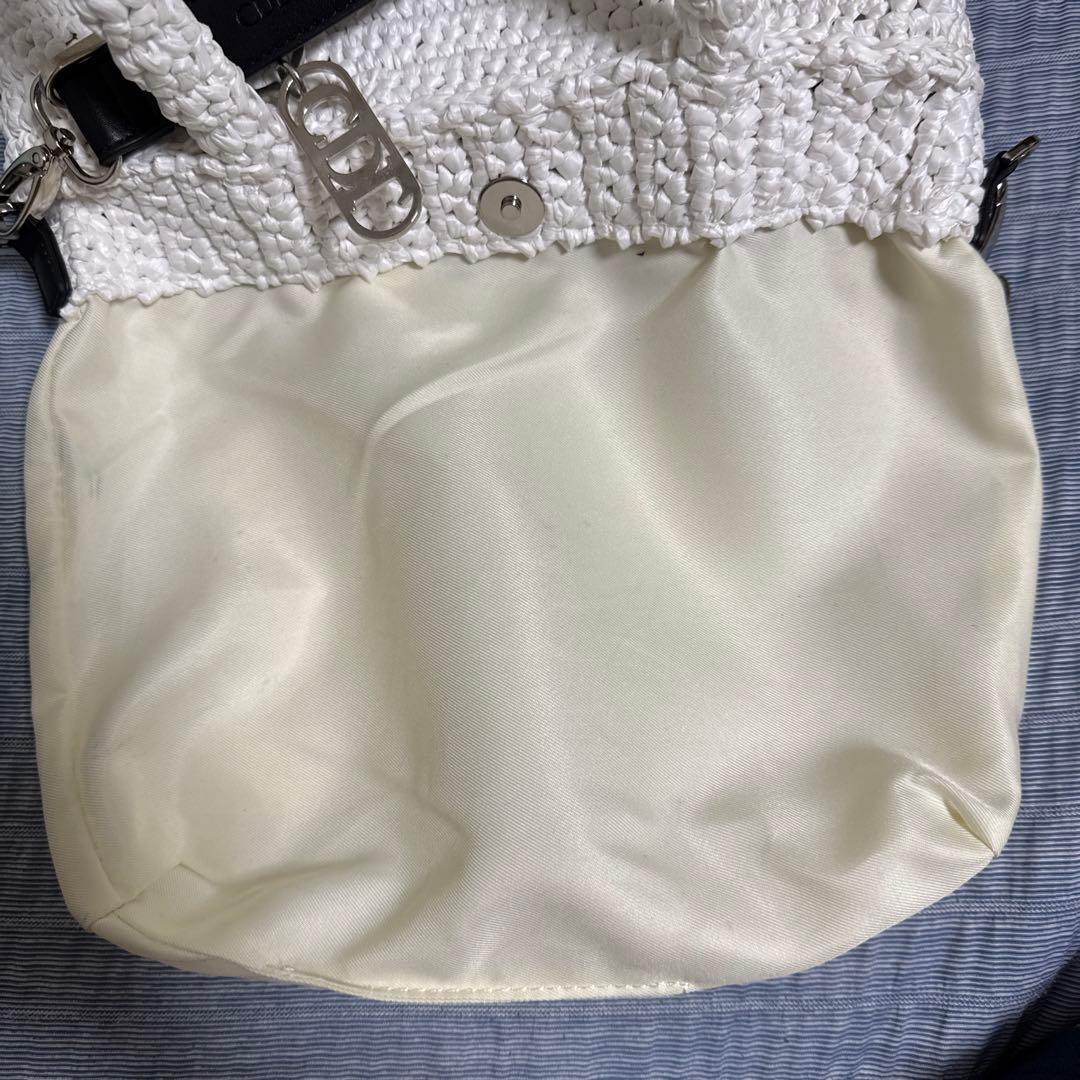 CDL Hand Stitched Mini Basket チャーム付き