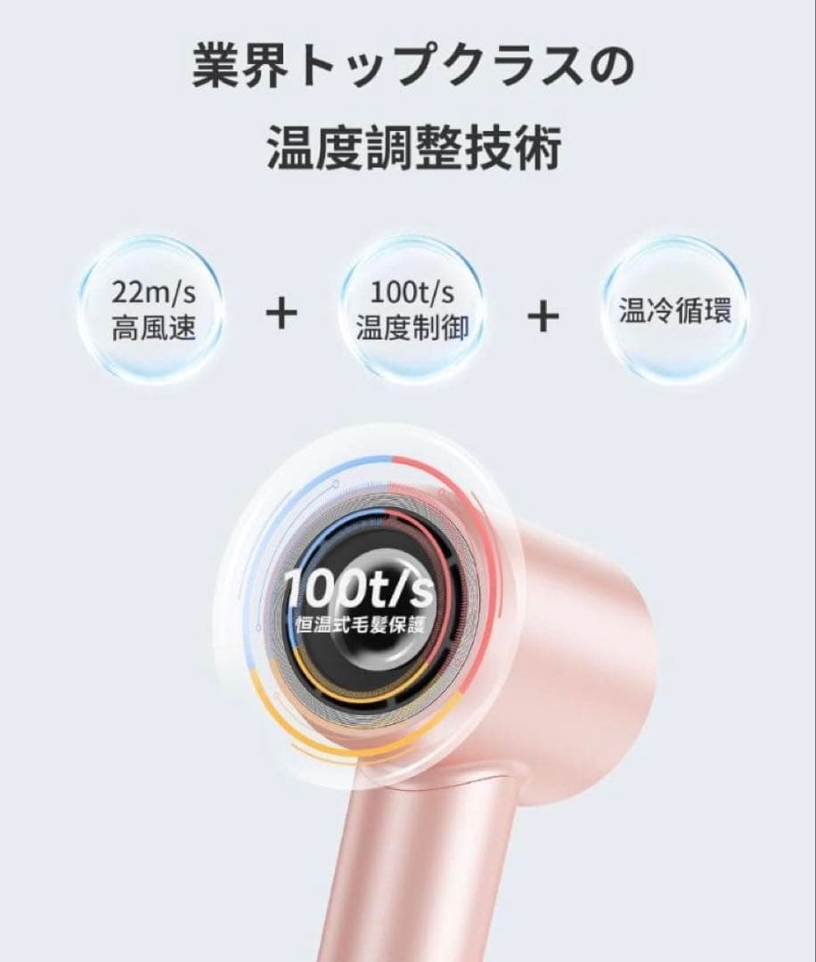 【新品未開封】Laifen ライフェン ドライヤー SWIFT マイナスイオン
