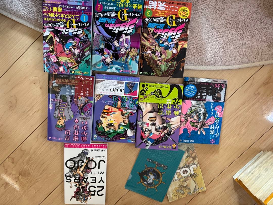 おまけ付き　ジョジョの奇妙な冒険　全シリーズ　 全巻セット
