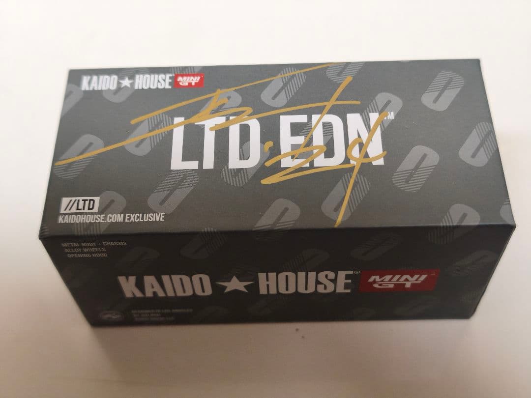 GT-R (R34) KAIDO HOUSE POLICE 限定品 サイン付き