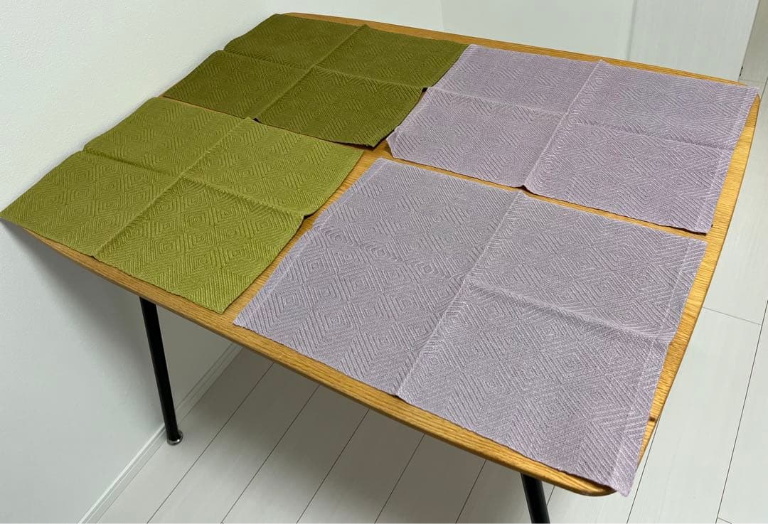 未使用　マーガレットハウエル　ランチョンマット　5枚　リネン　ラトビア