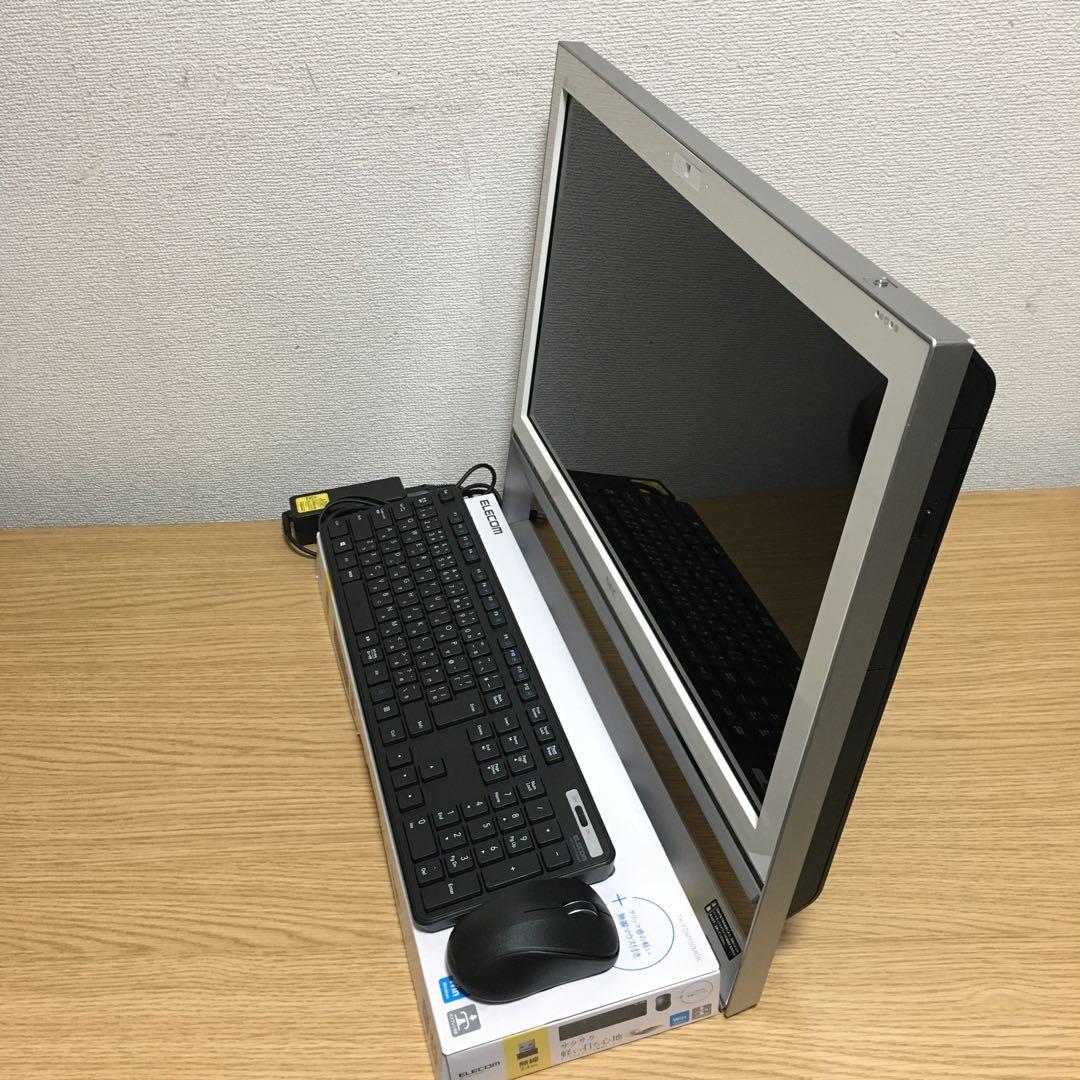 フルセット NEC Win11 地デジ 一体型 21.5'モニター デスクトップ