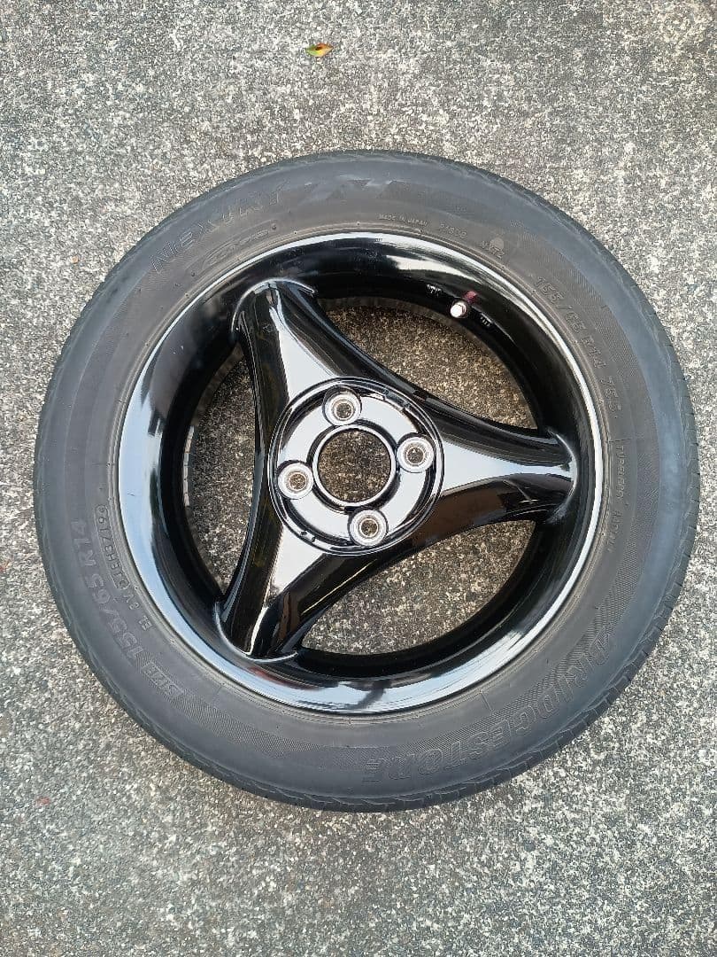 ②１４インチ　社外アルミホイール・タイヤセット　中古