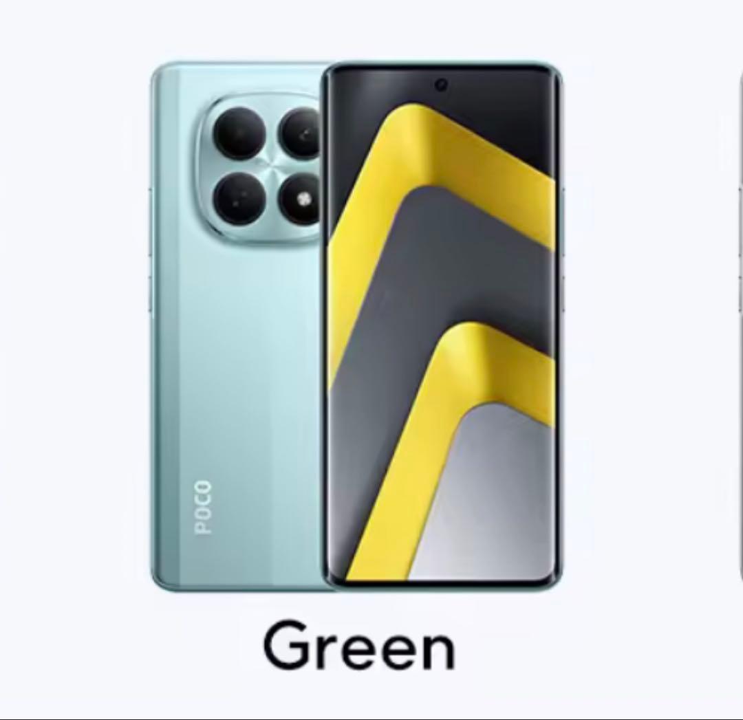 POCO M8 5Gスマートフォン グローバル版 グリーン