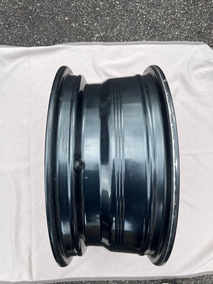 16インチ ブラック スポークホイール 4本セット①