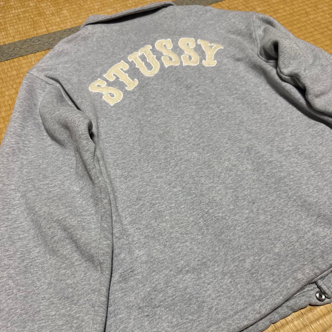 90s old stussy ステューシー　スウェットスタジャン