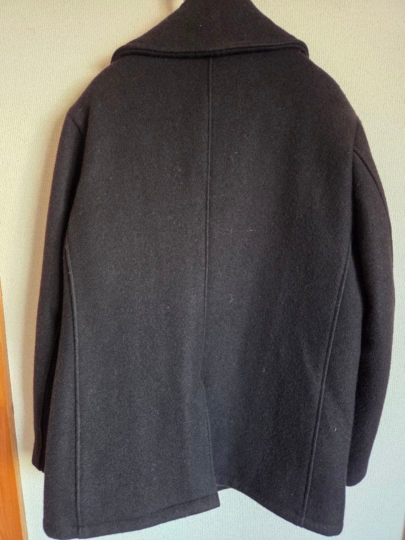 Schott U.S. 740N Pea Jacket サイズ42 ブラック