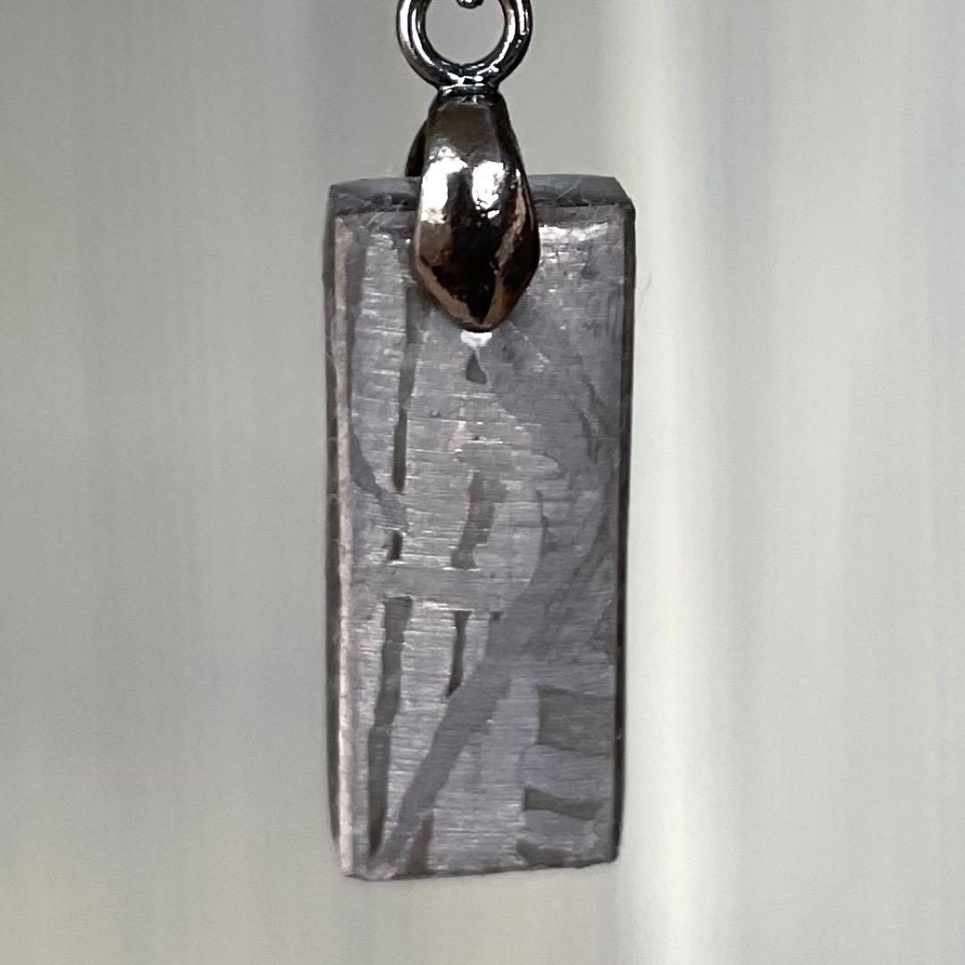 ムオニオナルスタ隕石 ペンダント ウィドマンシュテッテン模様 コーティング済