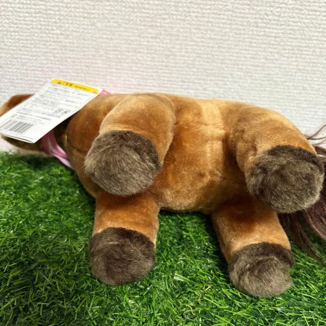 ハルウララ　ゼッケン無し　高知競馬　ぬいぐるみ　応援タグ&単勝タグ付き　非