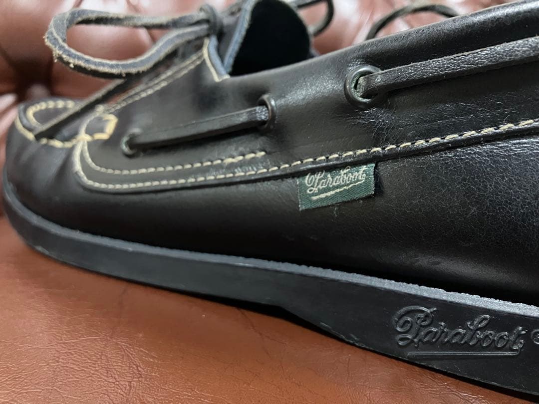 Paraboot BARTH UK9パラブーツ バース 27.5cm 黒 美品