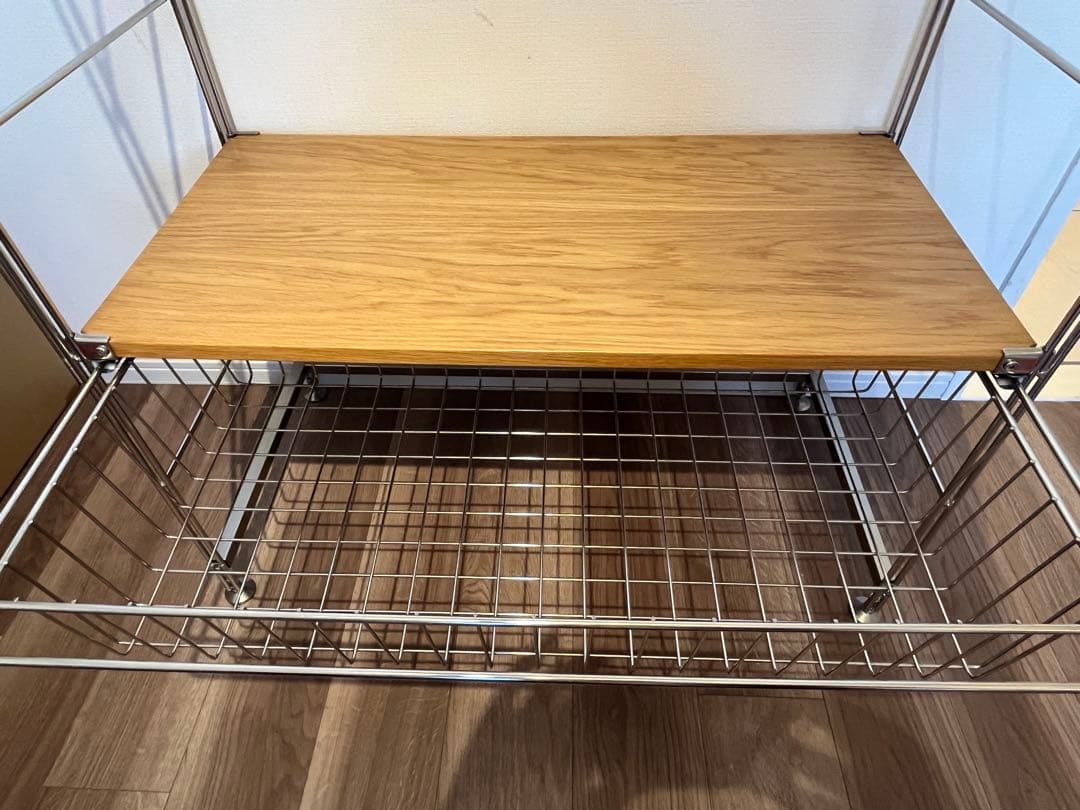 ［送料込み］無印ステンレスユニットシェルフ